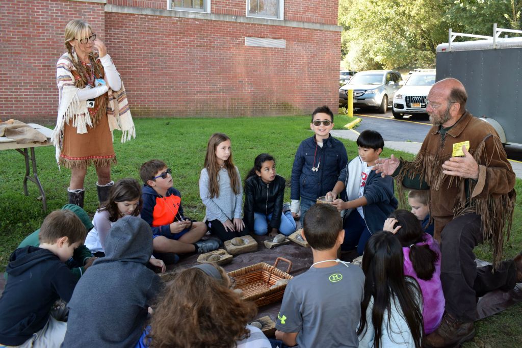 tipi ted with students 